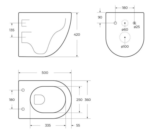 Унитаз подвесной BelBagno Libero BB11051CH-TOR/SC